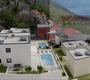 Omiš Lokva Rogoznica građevinsko zemljište 468 m2 + građevinska dozvola - cover