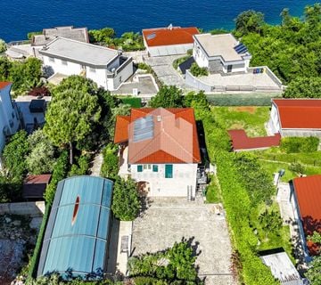 Omišalj, prekrasna Villa, otvoreni pogled na more - cover