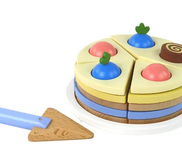Drveni kolač Komadi torte - 8 komada. - cover