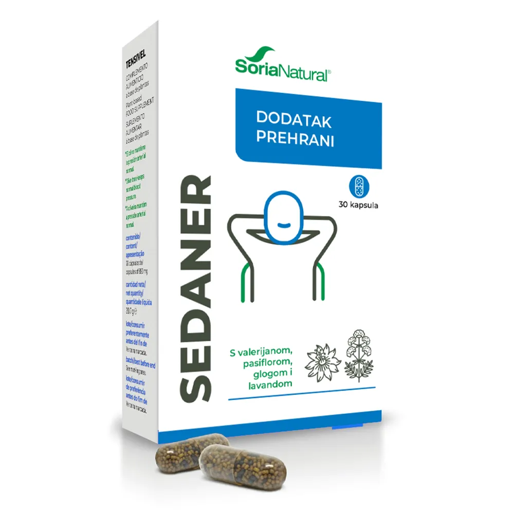 SORIA SEDANER KAPSULE - Botanical sante d.o.o. - cover