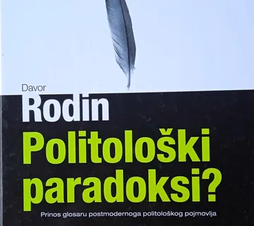 POLITOLOŠKI PARADOKSI Davor Rodin - cover