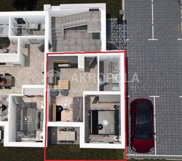 Istra, Pula stan novogradnja prizemlje sa vrtom - cover