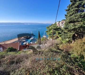 Mimice, iznimno zemljište do mora s idejnim projektom, 488 m2 - Omiš