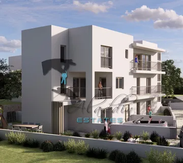 Seget Vranjica, trosobni penthouse stan u izgradnji, drugi kat, krovna terasa, vrt, super pogled, 172 m2 - Seget Vranjica, Seget