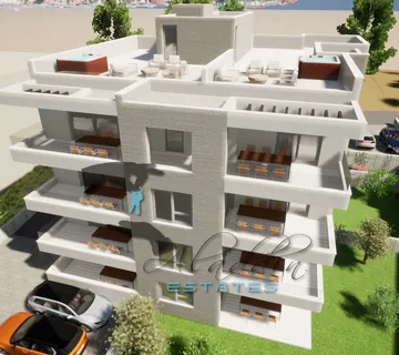 Okrug Gornji, vrhunski penthouse stan u novogradnji, krovna terasa, 142 m2 - Okrug Gornji, Okrug
