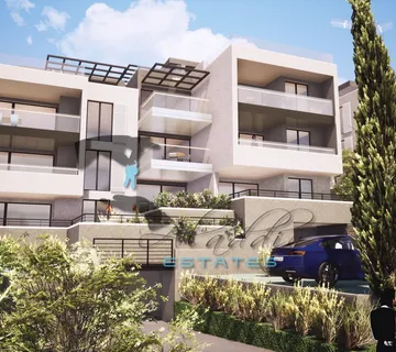 Trogir, vrhunski stan u novogradnji, bazen, prekrasan pogled, 151 m2