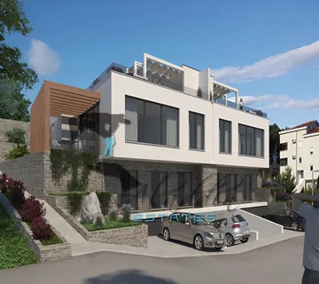 Okrug Gornji, troetažna moderna vila s bazenom i prekrasnim pogledom, 217 m2 - Okrug Gornji, Okrug