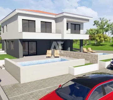 Malinska, dvojna kuća sa bazenom! Ključ u ruke! ID 654 - cover