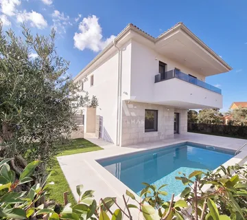 Malinska, moderna dvojna kuća s bazenom! ID 633 - cover