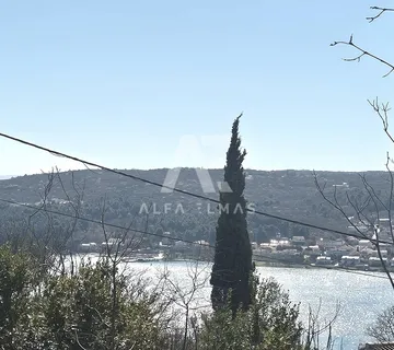 Dobrinj, Uvala Soline, građevinsko zemljište sa pogledom na more!  - cover