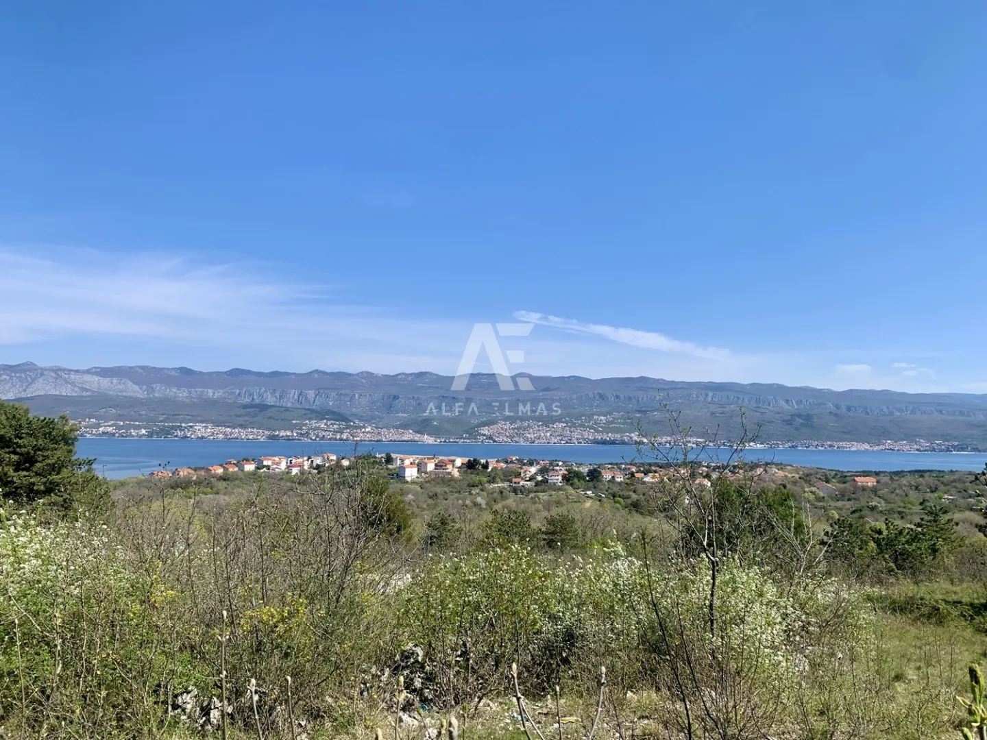 Šilo, okolica, građevinsko zemljište sa pogledom na more! ID 646 - cover