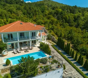 Crikvenica, luksuzna vila s bazenom i pogledom na more! ID 657 - cover