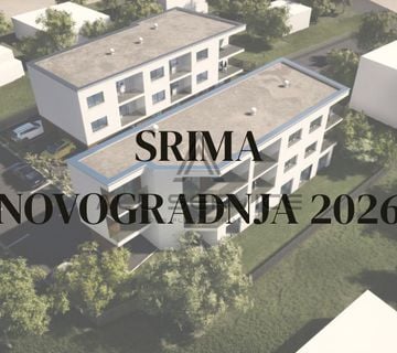 NOVOGRADNJA, Srima, dvosoban stan s loggiom i VPM, 38 m2 - cover