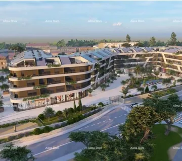Stan Poreč, stambeno poslovni objekt u gradnji sa apartmanima i podzemnim garažama