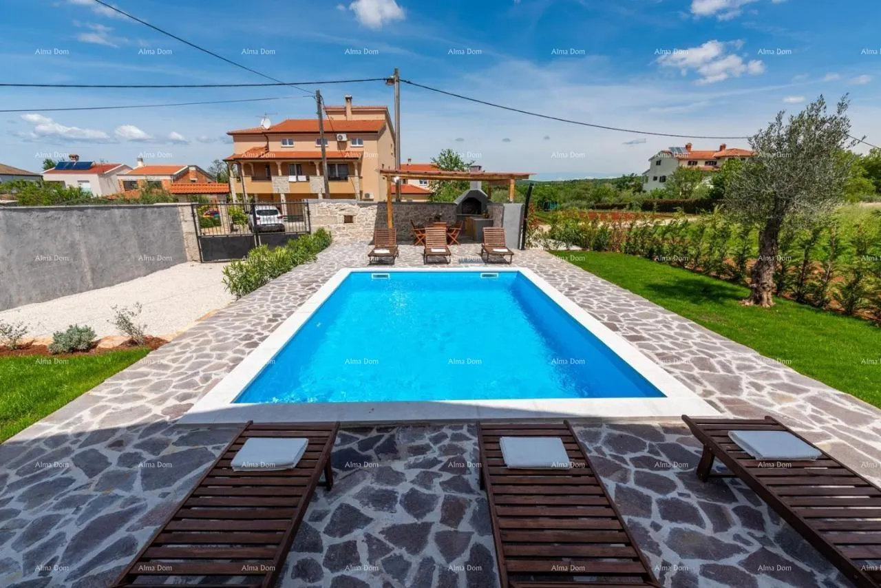 Kuća Prodaja prelijepe kamene kuće s bazenom, Baderna, Poreč! - cover