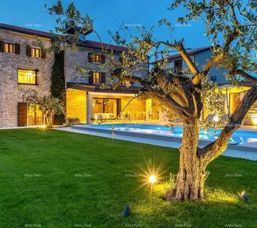 Kuća Prekrasna kamena vila s bazenom u Istri – spoj tradicije, luksuza i privatnosti - Brtonigla
