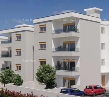 Stan PULA! NOVI PROJEKT! Stan 200 m od centra. Pula