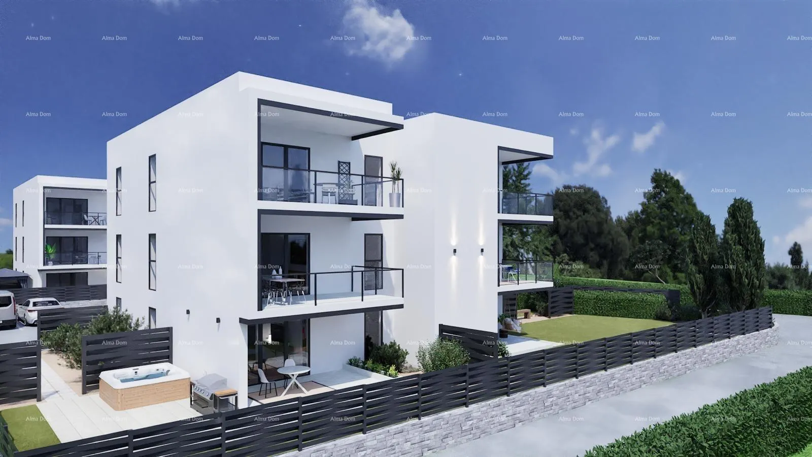 Stan Prodaja stanova s pogledom na more i parkirnim mjestima, u novom stambenom projektu, Peroj! - cover
