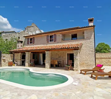 Kuća Predivna istarska kamena villa, blizina Barbana.