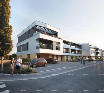 Stan Prodaja stanova s parkirnim mjestom u novom stambenom kompleksu, Štinjan! SLRC - Fažana