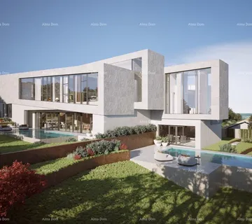 Građevinsko zemljište Kaštelir – građevinsko zemljište, 603 m2, s pravomoćnom građevinskom dozvolom i pogledom na more - cover