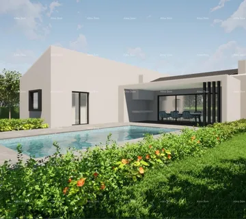 Kuća Projekt kuće sa bazenom u Kršanu