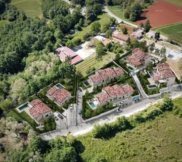 Građevinsko zemljište Novo! Prodaja velikog građevinskog zemljišta s projektom izgradnje stambenog naselja, Barban!