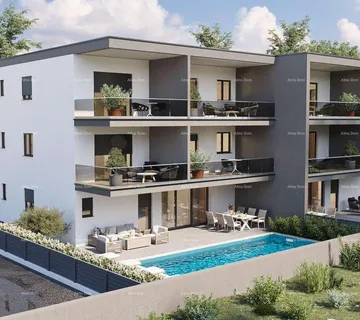 Stan Stan u novogradnji s vrtom i bazenom– Novigrad, 400 m od mora