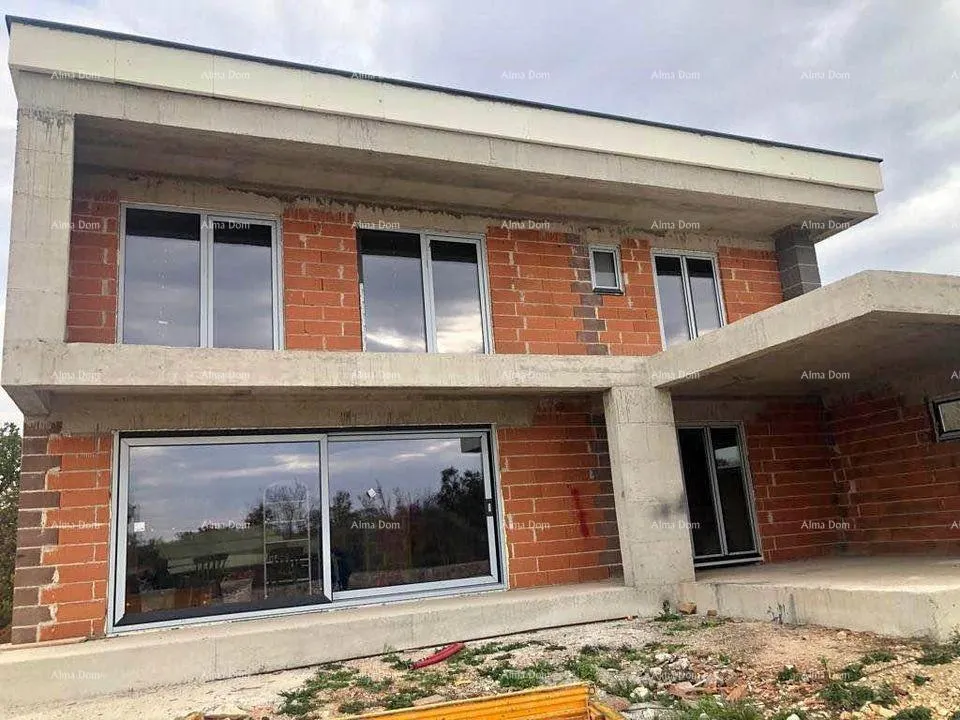 Kuća Prodaje se Roh Bau Vila u izgradnji, Labin - cover