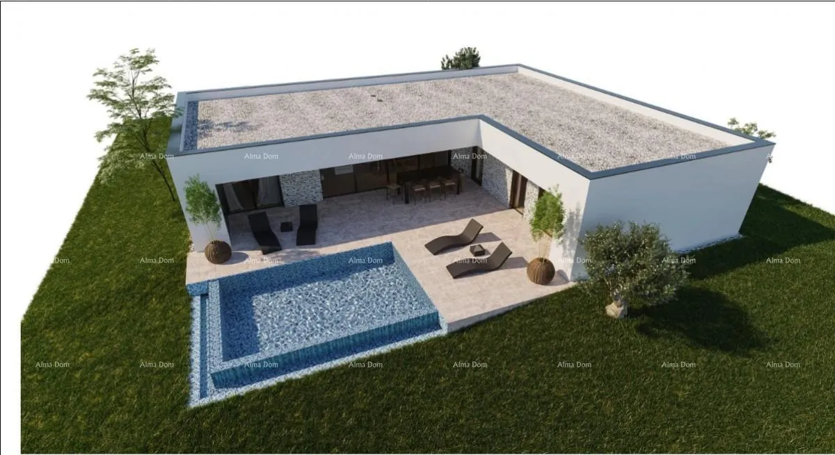 Kuća Projekt za novogradnju vile u Medulinu! - cover