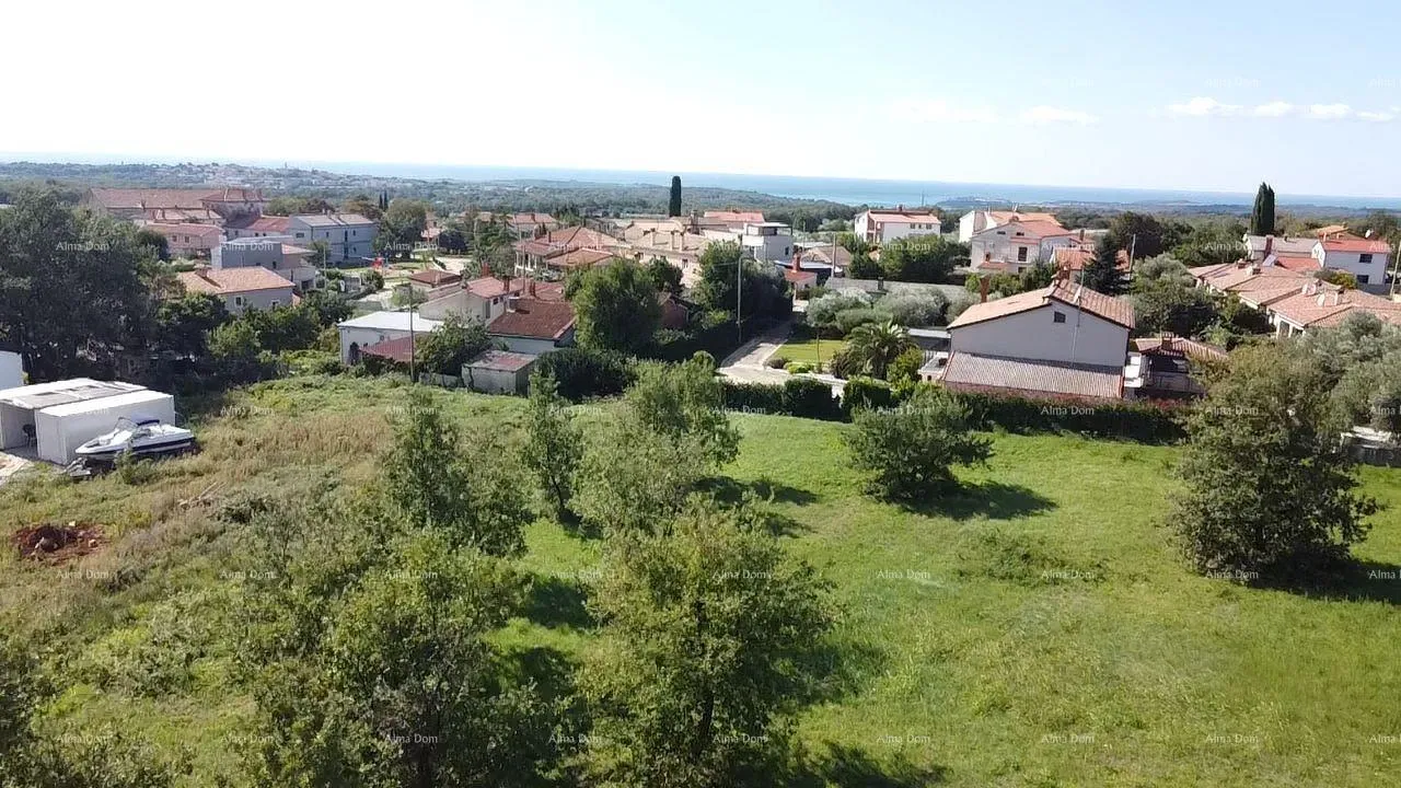 Građevinsko zemljište Prodaja- građevinsko zemljište, površine od 1276 m² s pogledom na more, Kaštelir! - cover