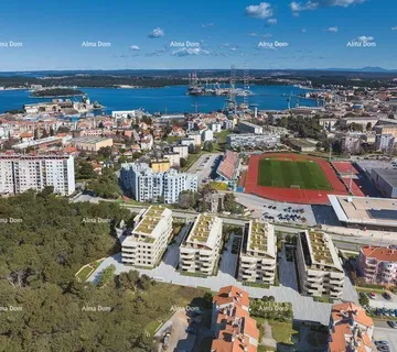 Stan Prodaja stanova u novom stambenom projektu na eksluzivnoj lokaciji, 300 m od mora, Pula, Stoja.S4-Z1