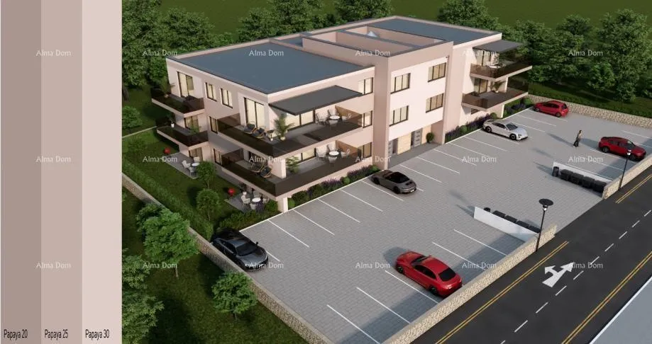 Stan Dvosoban stan s vrtom, 84 m2 – Novi projekt u Taru! - cover