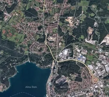 Građevinsko zemljište PULA, Valelunga - M1 mješovita zona - cover