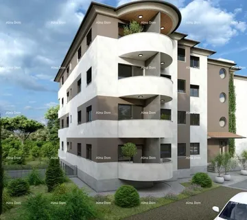 Stan Prodaja stanova u novom stambenom projektu, kod suda, Pula!