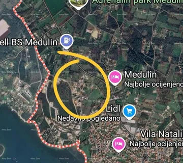 Građevinsko zemljište Građevinska parcela, Medulin! 3 parcele u ponudi