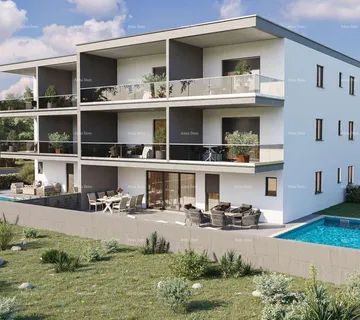 Stan Novigrad – Novogradnja, stan 78 m² s terasom od 13 m².