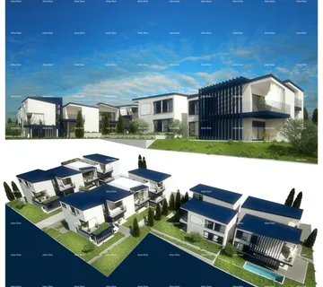 Stan Moderan dvoetažni apartman s pogledom na more u bloku C, blizina Umaga! - cover