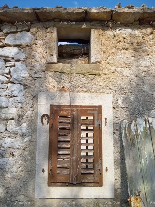 Kamena kuća Prodaja istarske kamene kuće za renovaciju, uporabna dozvola, Kršan! - cover