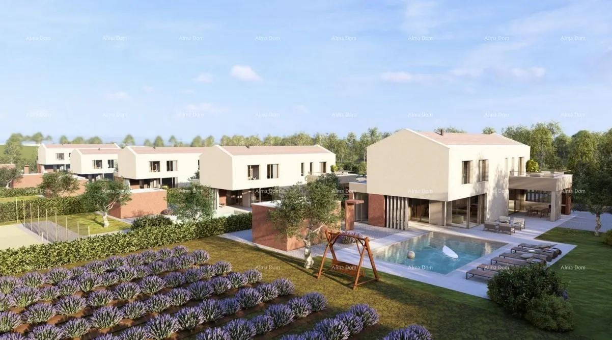 Kuća Prodaja samostojećih vila s bazenom u luksuznom, stambenom projektu, Labin! - cover