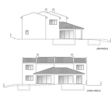 Kuća Prodaja moderne dupleks vile s bazenom, Kožljani, Barban!