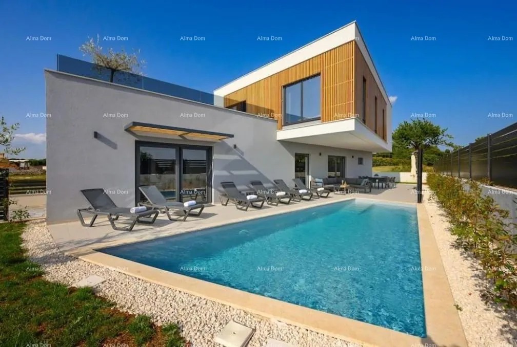 Kuća Prodaje se moderna Vila sa bazenom, Svetvinčenat - cover