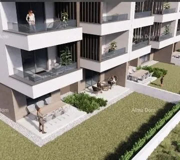 Stan Stan u novogradnji sa dva garažna mjesta i vrtom, blizina centra grada i mora, - Stan D (PENTHOUSE)