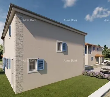 Kuća LIŽNJAN! PRODAJA KUĆA U IZGRADNJI S BAZENOM.