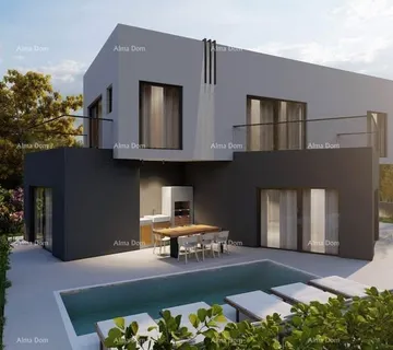 Građevinsko zemljište Građevinsko zemljište s projektom – Valbandon, 450 m² - cover
