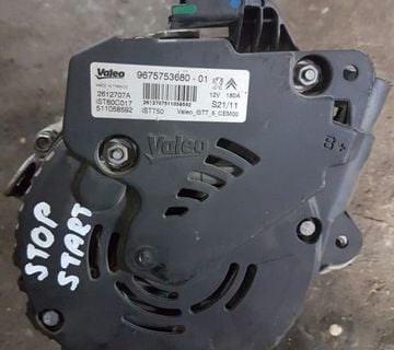 Alternator Citroen 1.6-Ehdi stop/start 9675753680 - cover