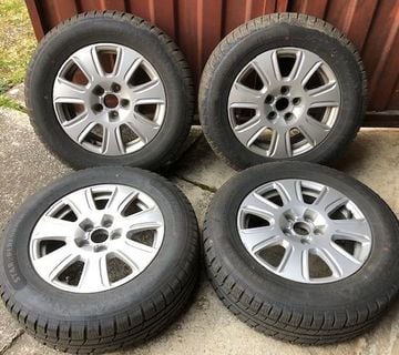 Alu felge 16'' rupe 5x112, sa novim gumama,original zimski set Audi Q3 - cover