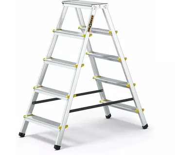 Aluminijske ljestve duple - 2x5 gazišta - Stari Mikanovci