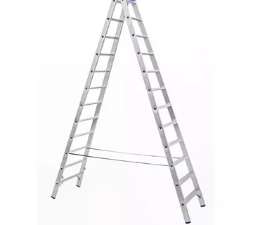 Aluminijske ljestve dvostrane - 2x12 gazišta - Stari Mikanovci