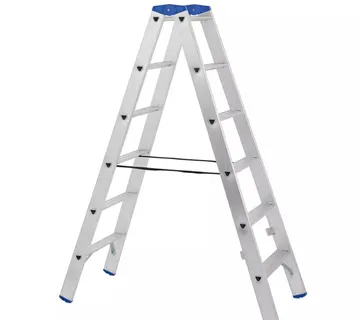 Aluminijske ljestve dvostrane - 2x6 gazišta - Stari Mikanovci
